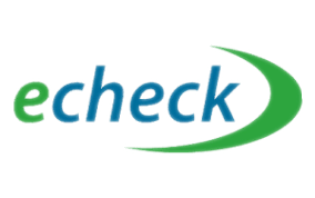 eCheck logo