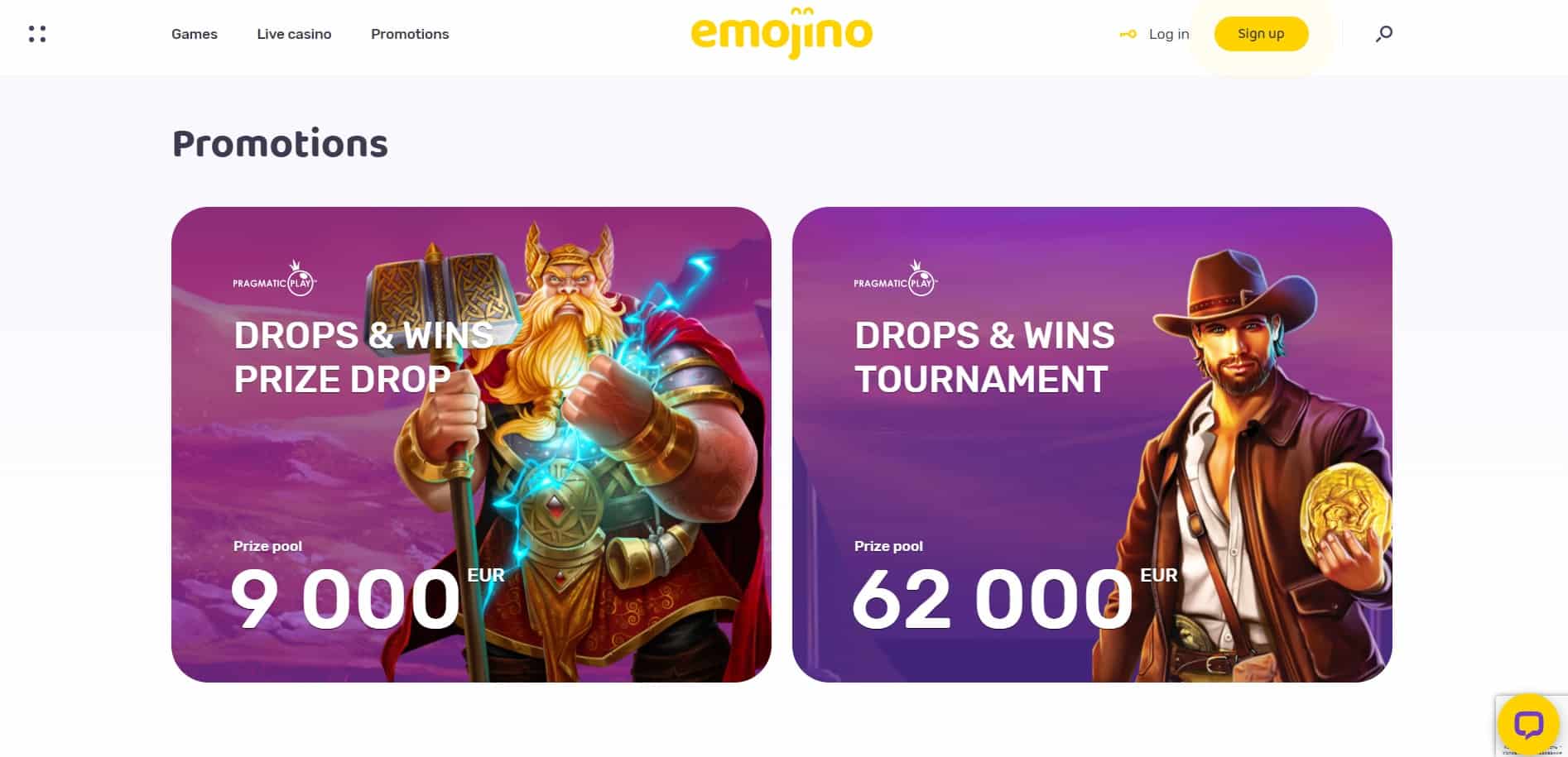 Emojino Casino Promotions