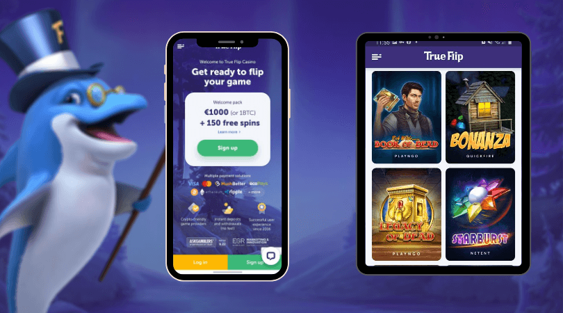 True Flip Casino Mobile